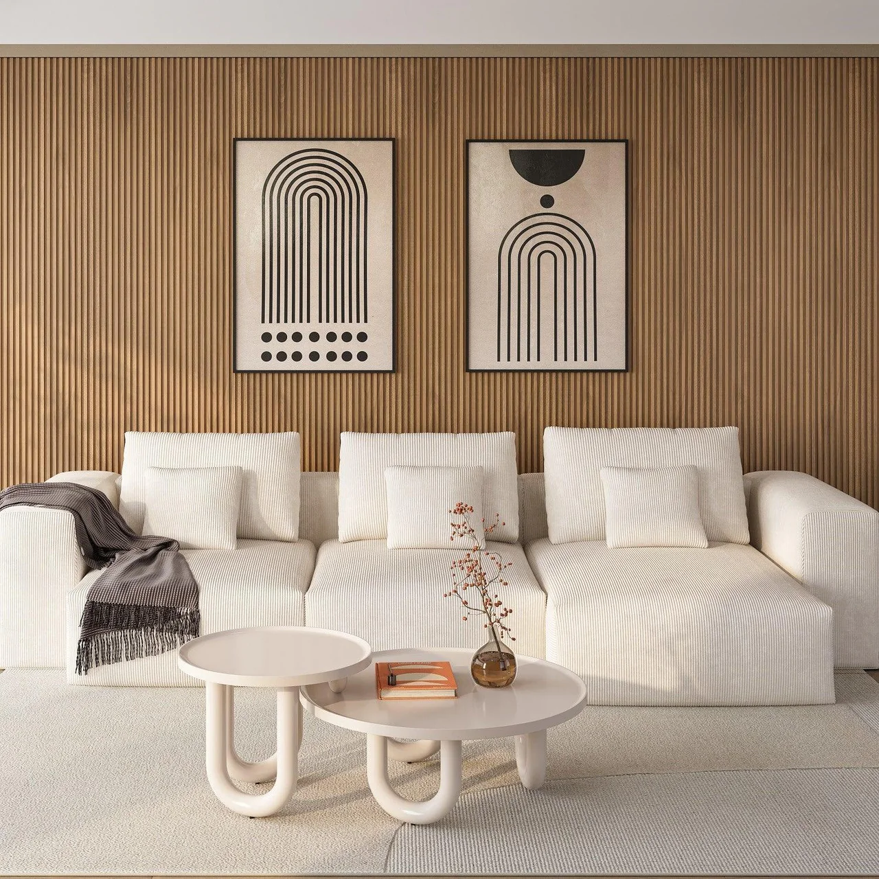 Cielo Sectional Sofa Ivory - Image 5