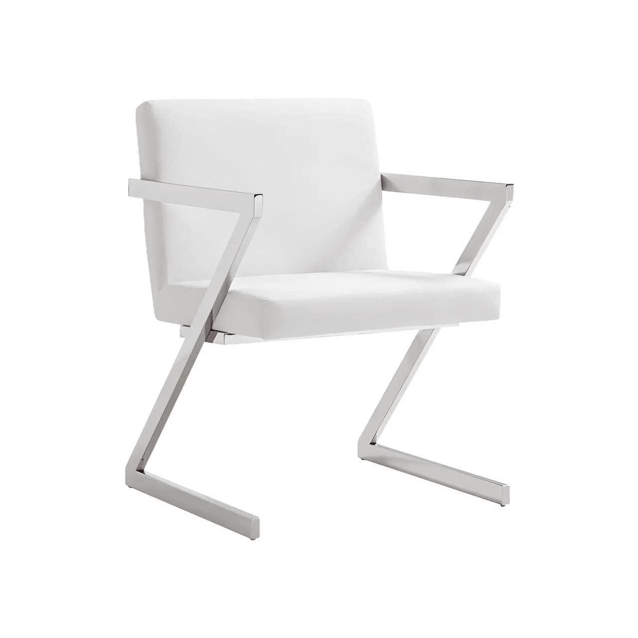 Denzel Dining Chair White - Image 3