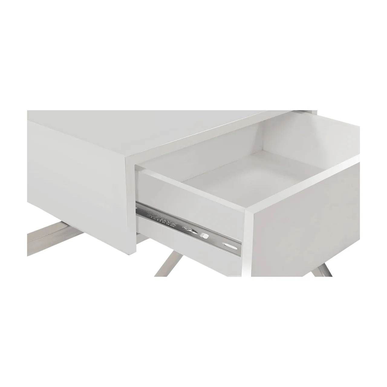 Edison Office Desk White - Image 3