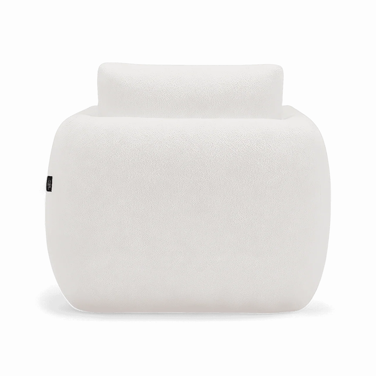 Gabriele Lounge Chair White Boucle - Image 3