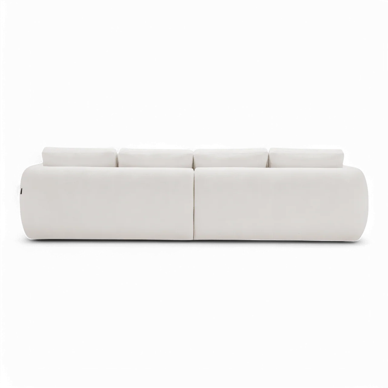 Gabriele 4 Seater Sofa White Boucle - Image 2