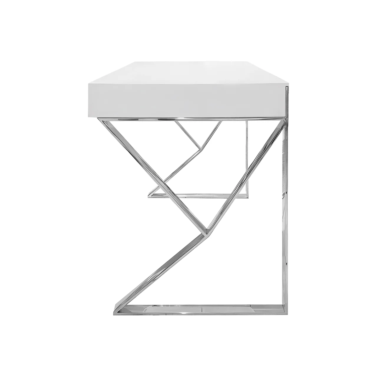 Kuadro Office Desk White - Image 4