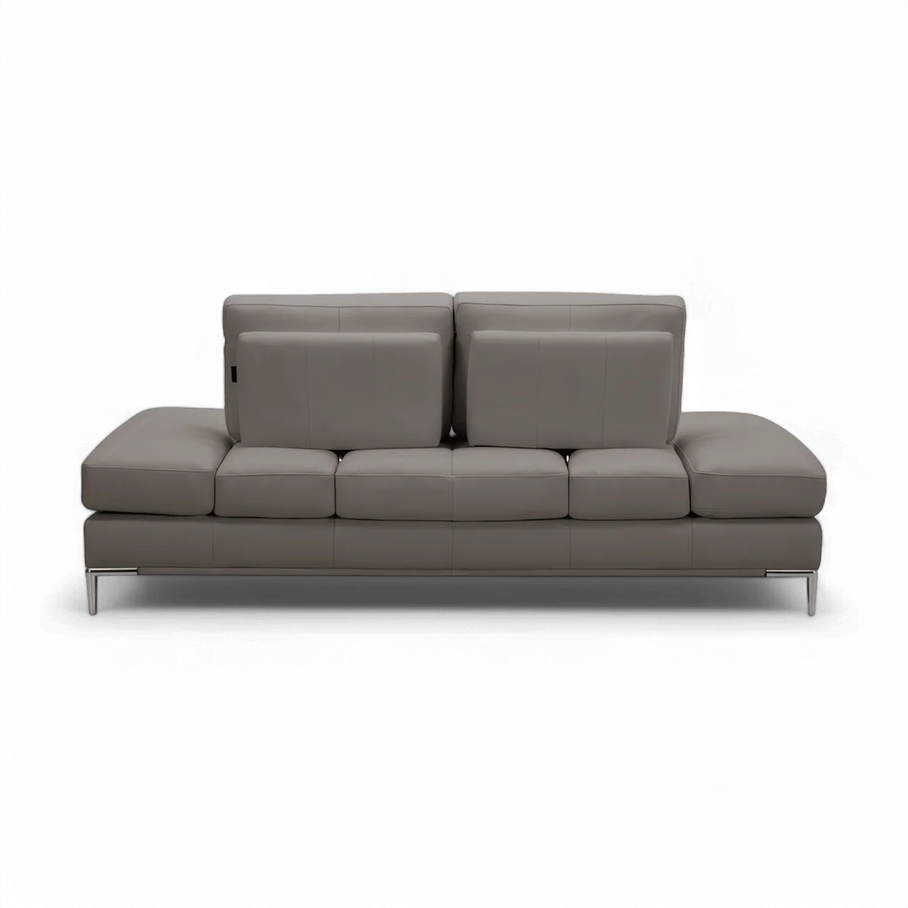 Livio 2 Seater Sofa Gray - Image 4