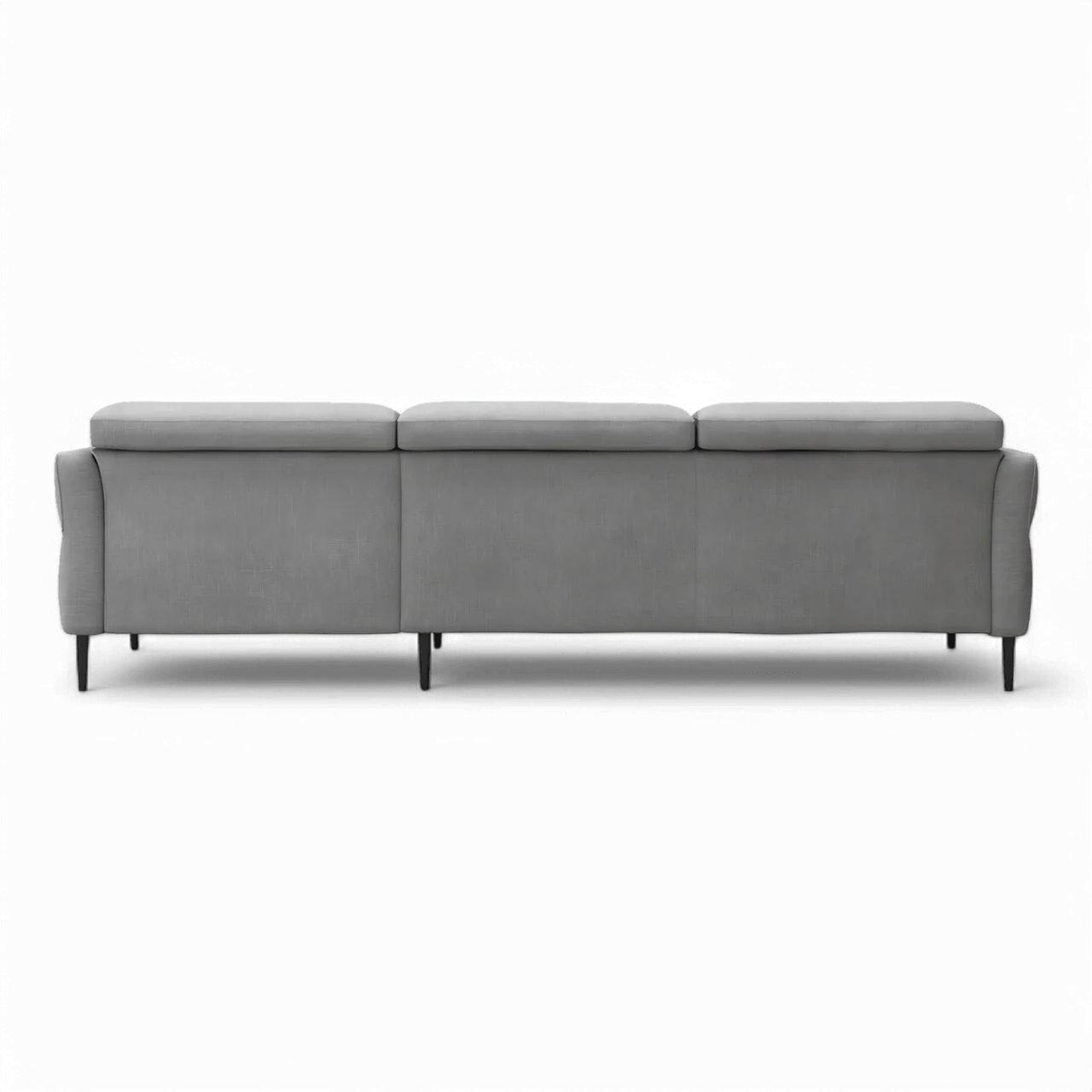 Luca Right Sectional Sofa Light Gray - Image 3