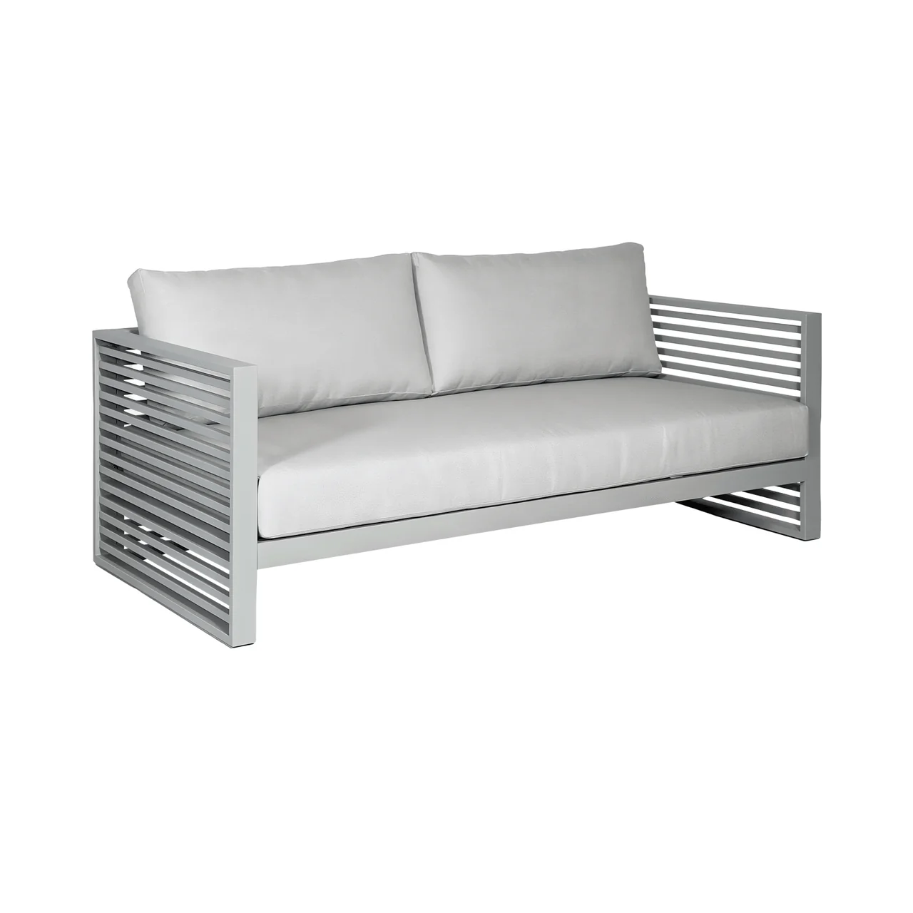 Mallorca Outdoor 3-Seater Sofa Gray - Image 3