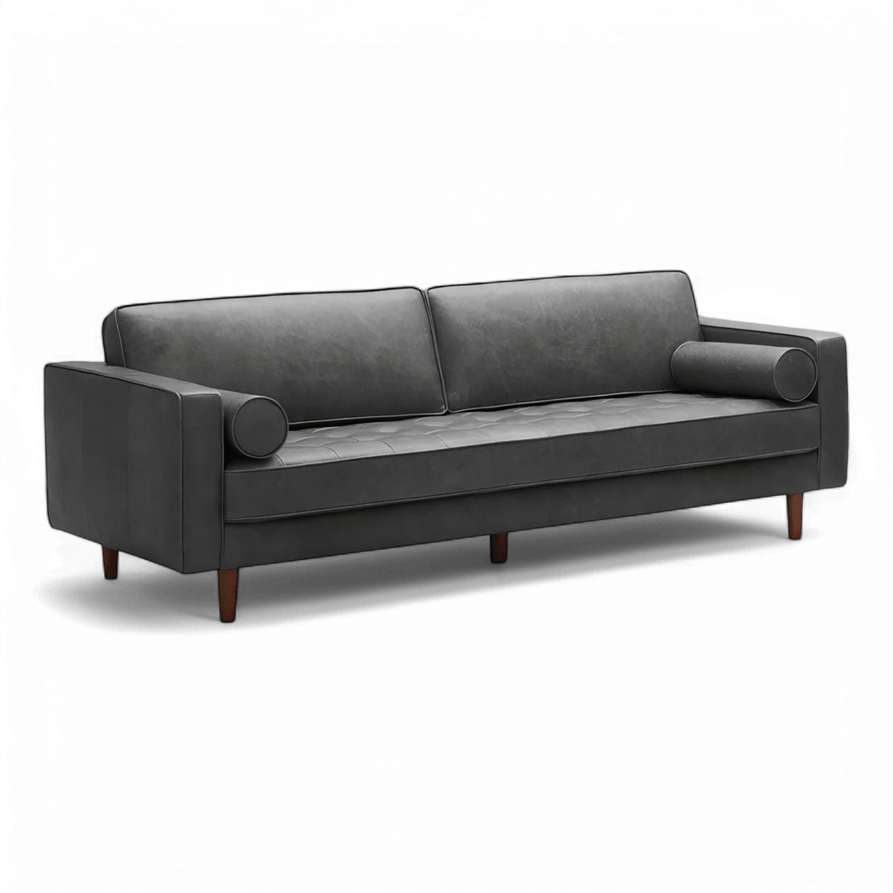 Marvin 3 Seater Sofa Gray - Image 2