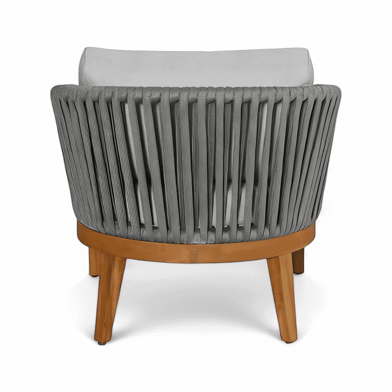 Maui Outdoor Armchair Light Gray - Image 4