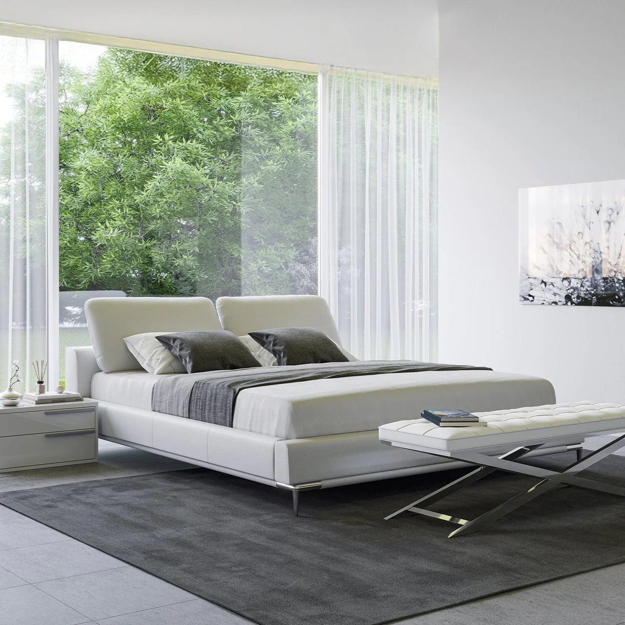 Movido Bed White - Image 5