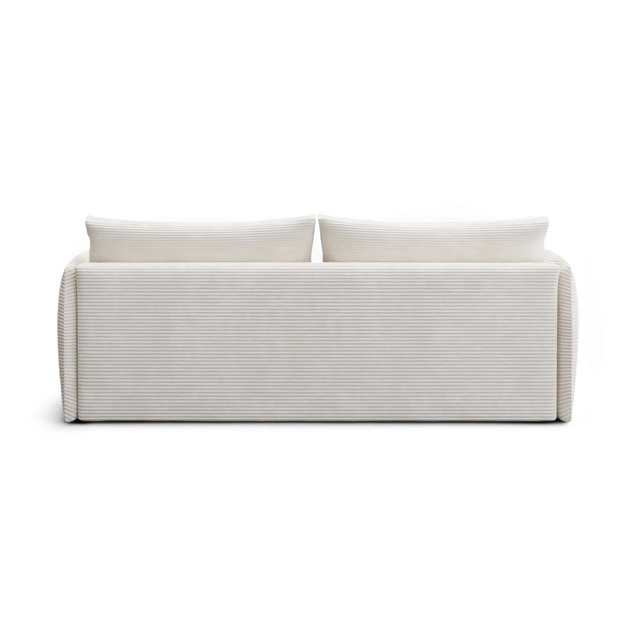 Nilo Sofa Bed Ivory Velvet - Image 2