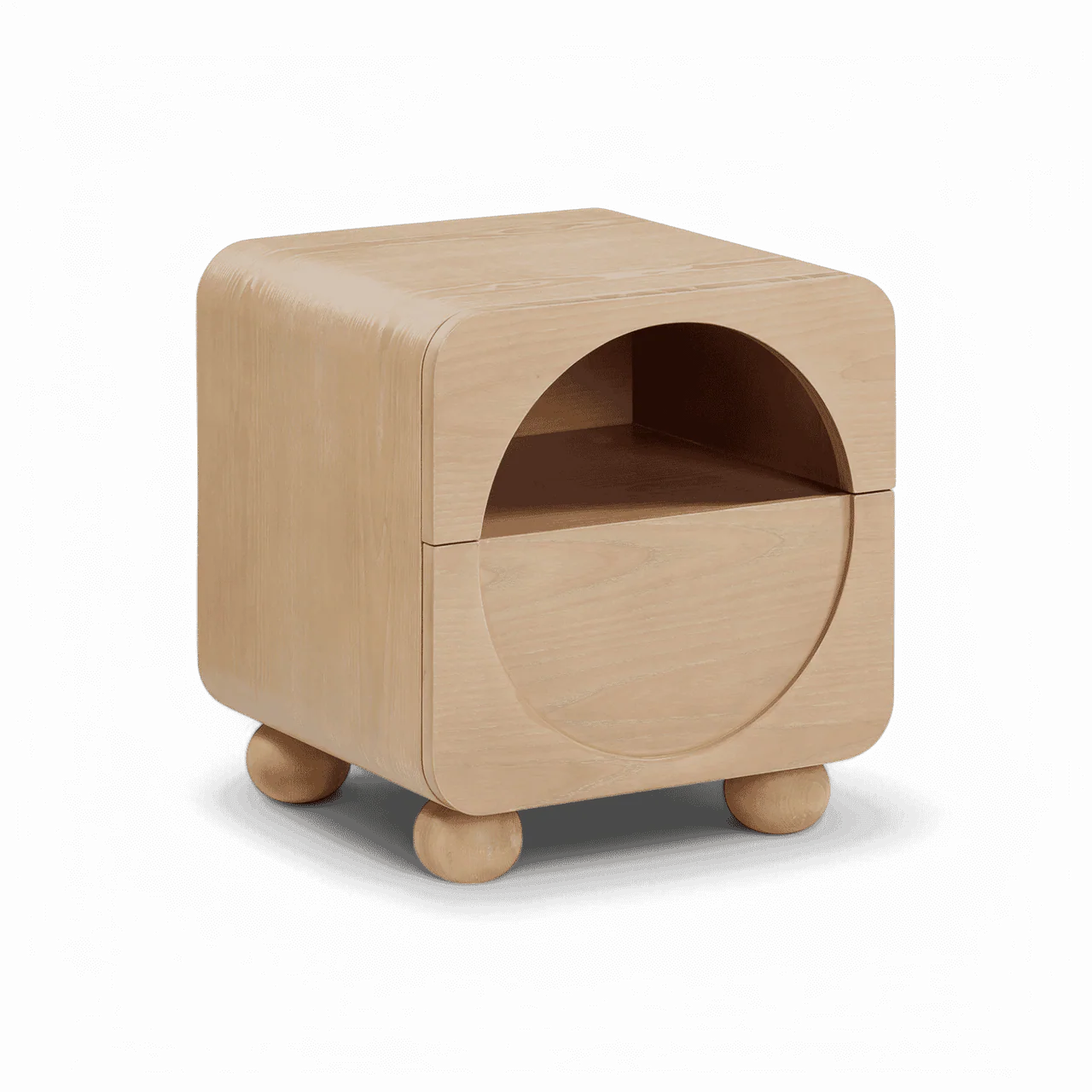 Serenity Natural Ash Nightstand - Image 2
