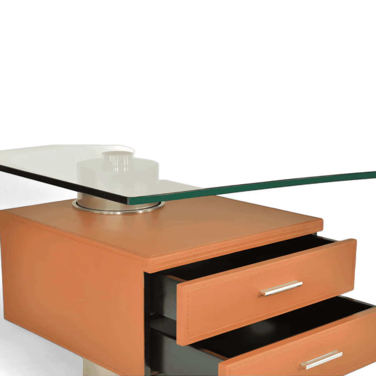 Oria Office Desk Cognac - Image 4
