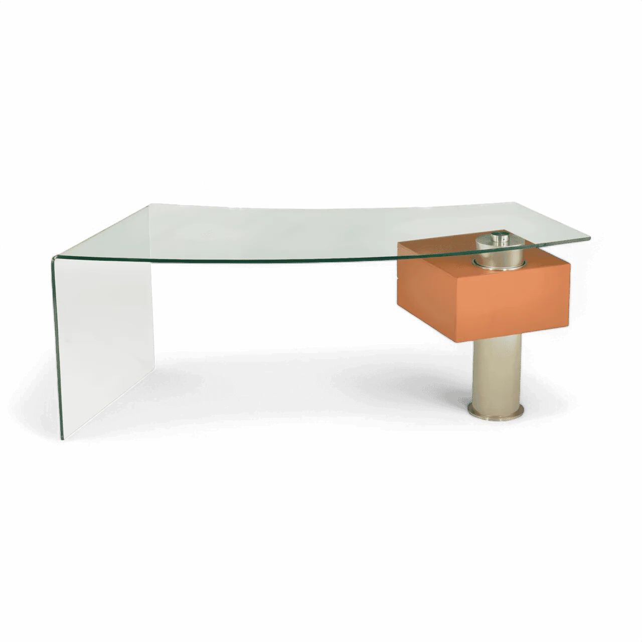 Oria Office Desk Cognac - Image 3