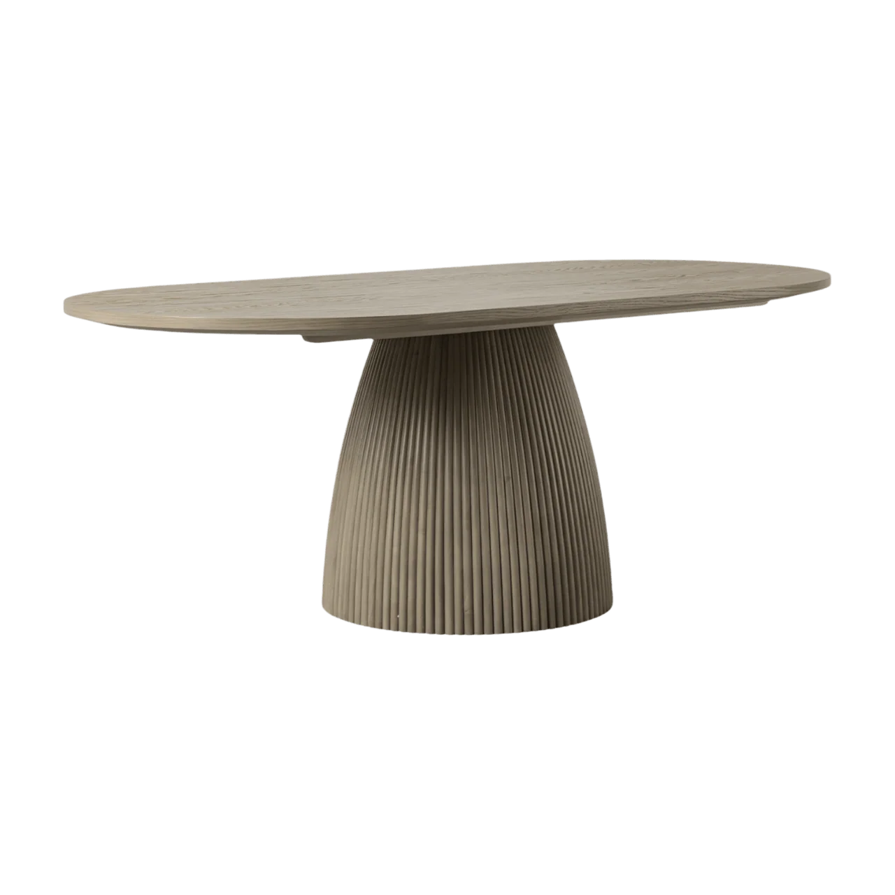 Oxford Rectangular Dining Table Greige Oak - Image 7