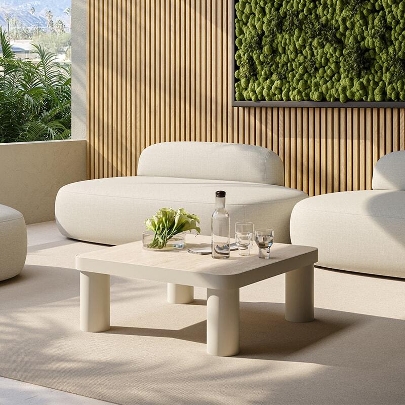 Pebble Outdoor Coffee Table - Image 3