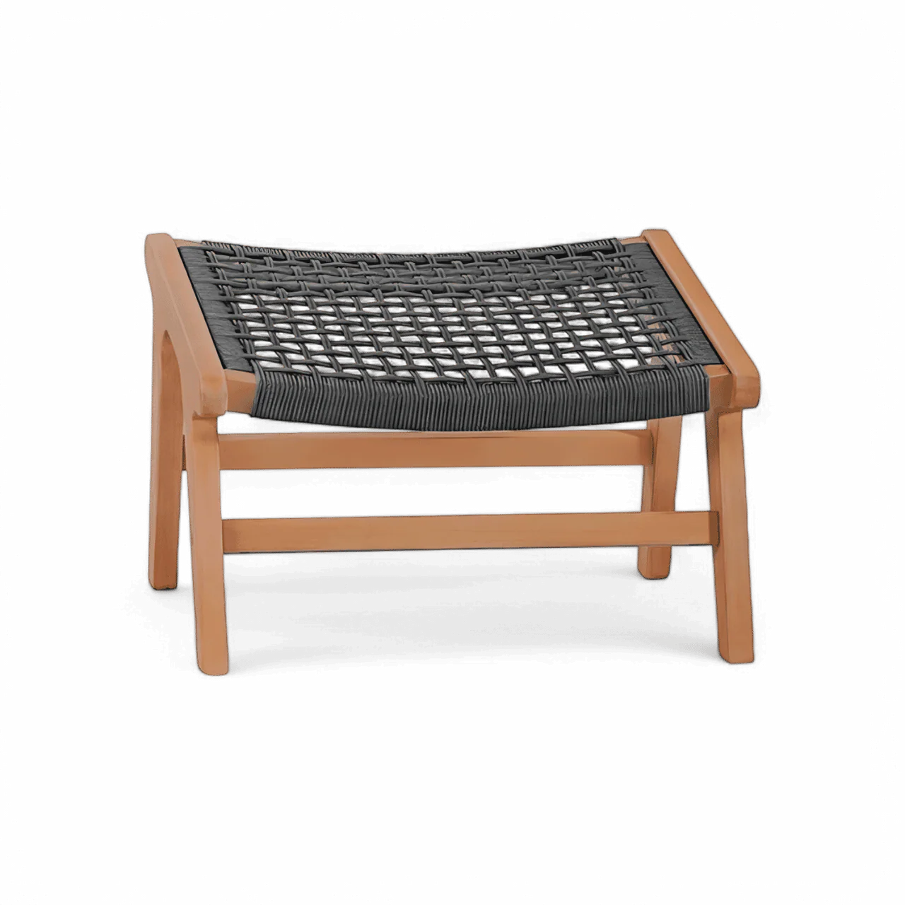 Tahiti Outdoor Ottoman Dark Gray - Image 4