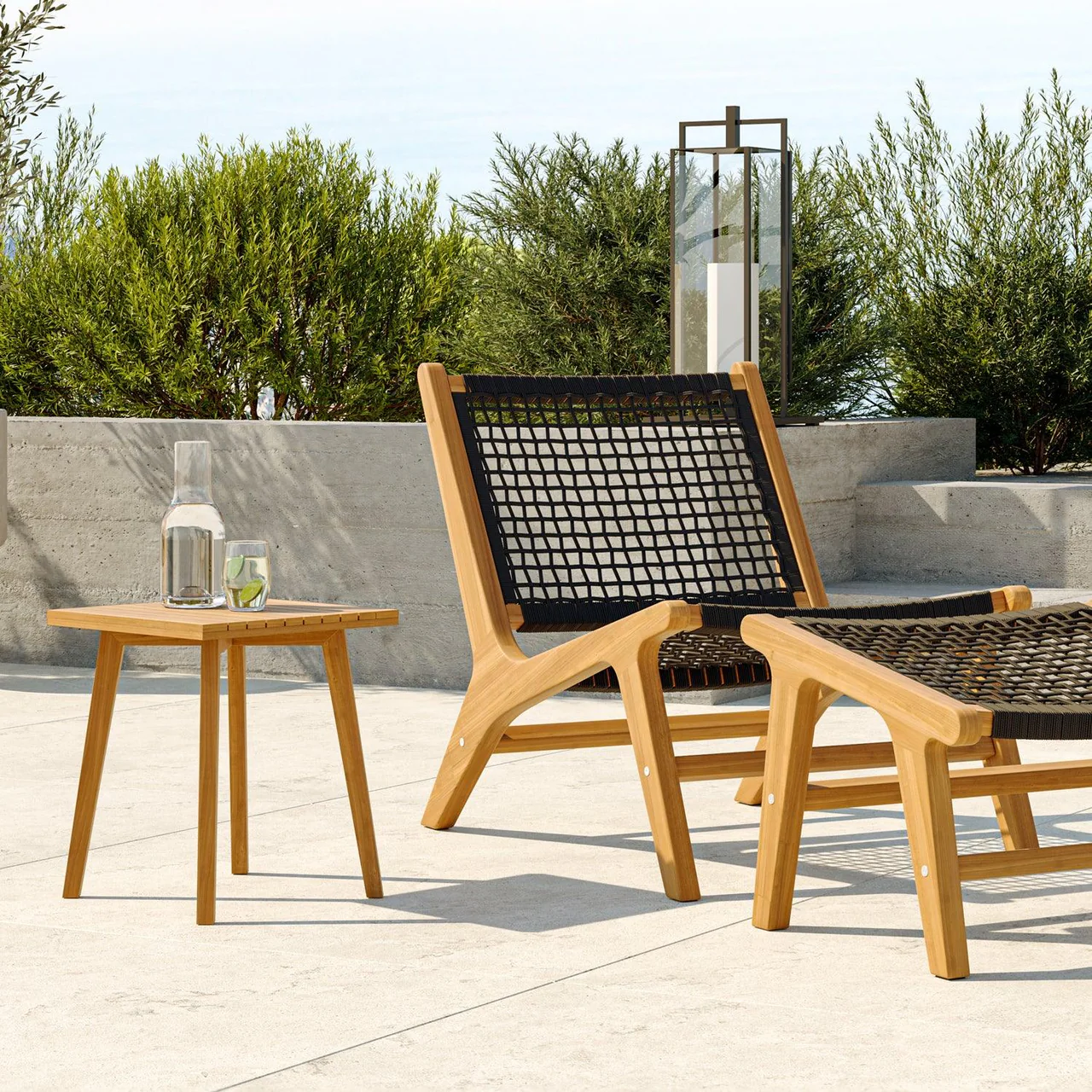 Tahiti Outdoor Side Table - Image 4