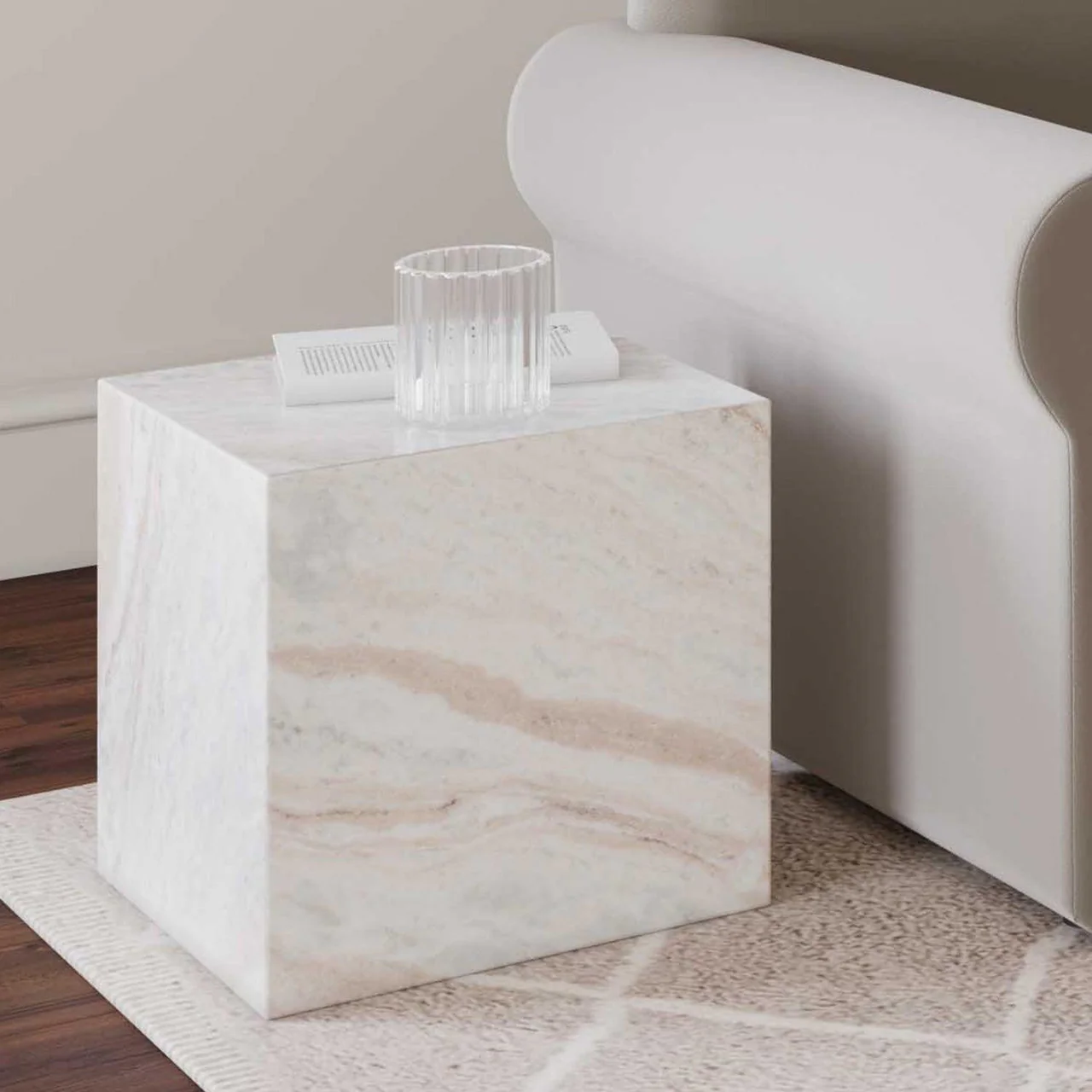 Vittoria Marble Side Table - Image 5