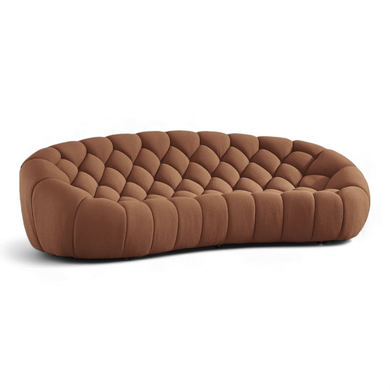 Warby 3 Seater Sofa Terracotta - Image 4