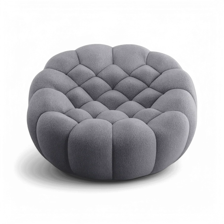 grey lounge chair