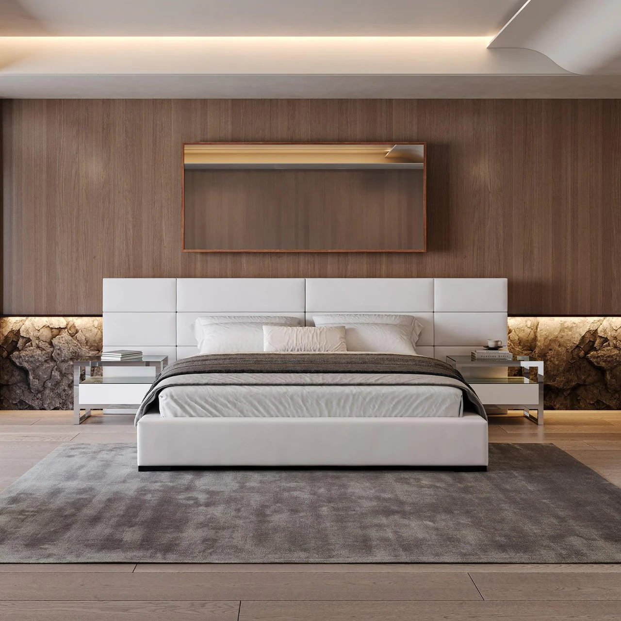 William Bed White - Image 2